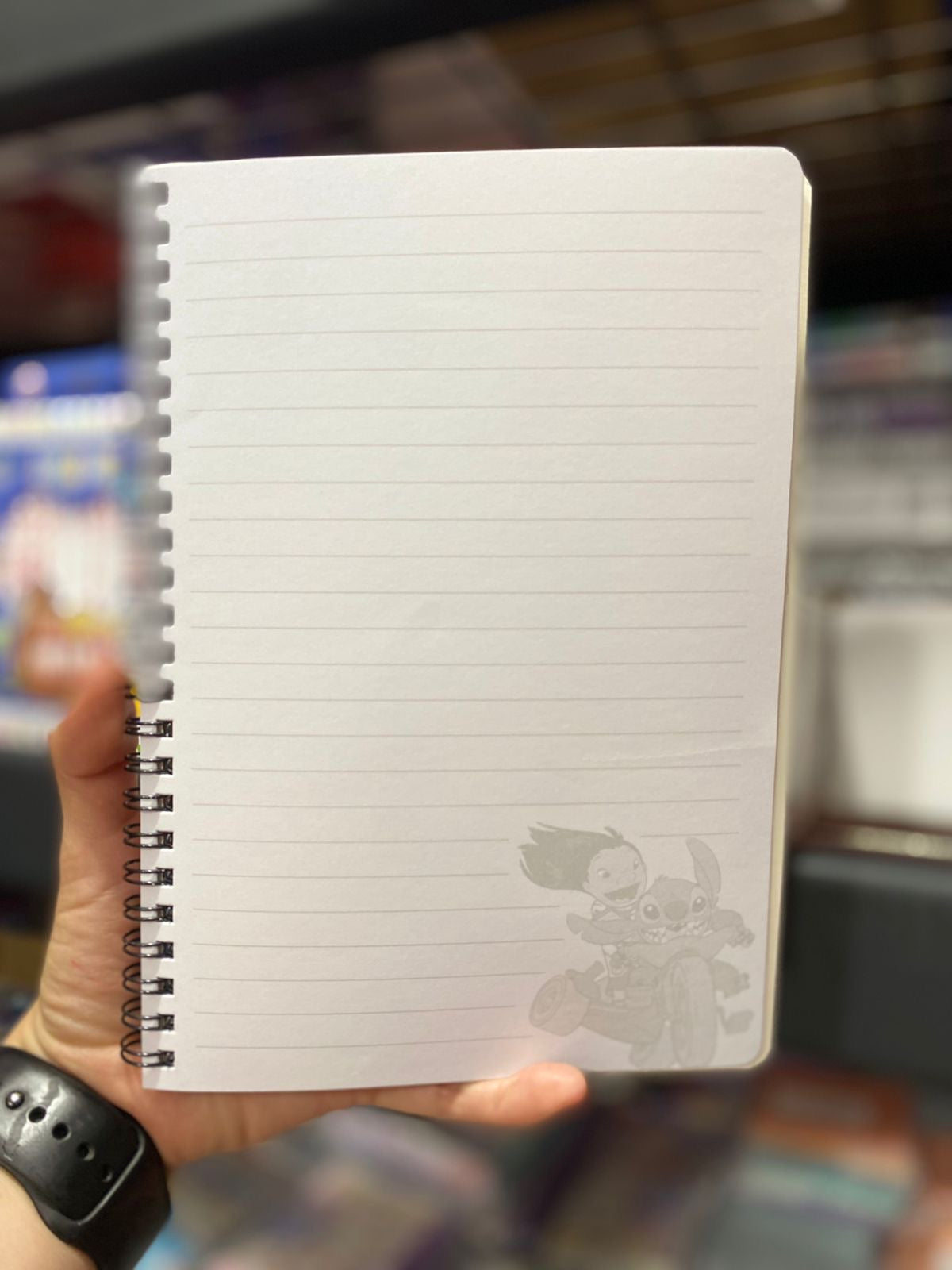 LIBRETA STITCH CON HOLOGRAMA
