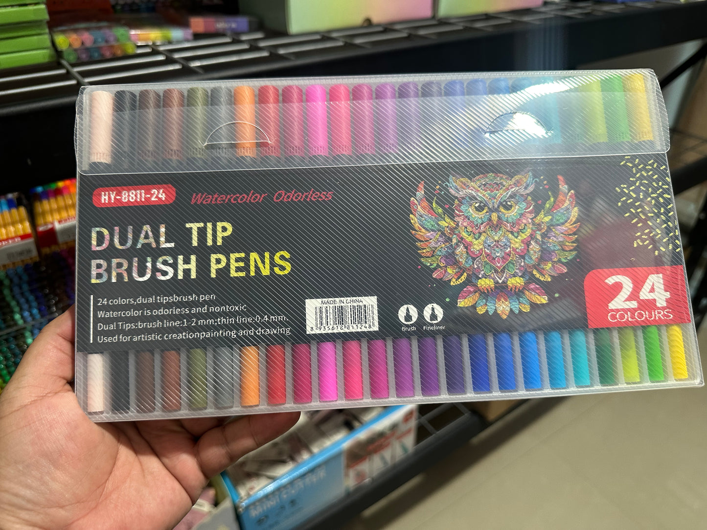 DUAL TIP BRUSH 24 PZ