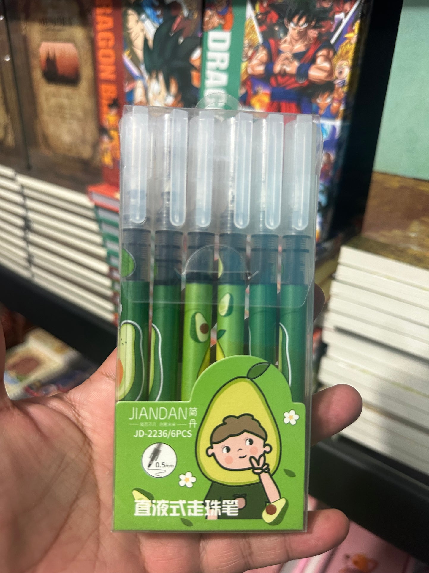 PLUMA AGUACATE PUNTO FINO