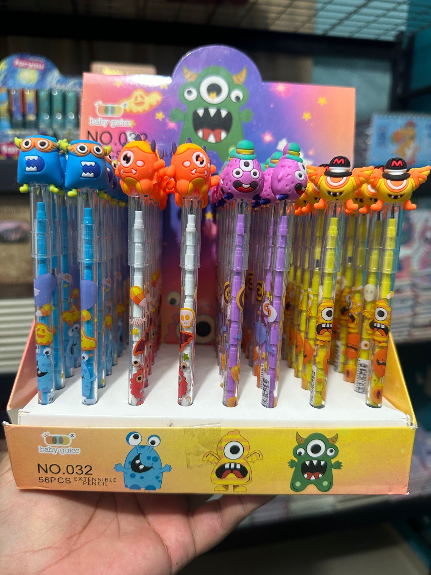 LÁPIZ DE PUNTILLA ALIENS