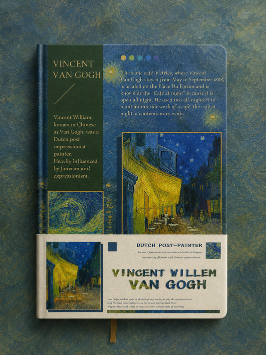 LIBRETA VANGOGH DECORADA 10pz