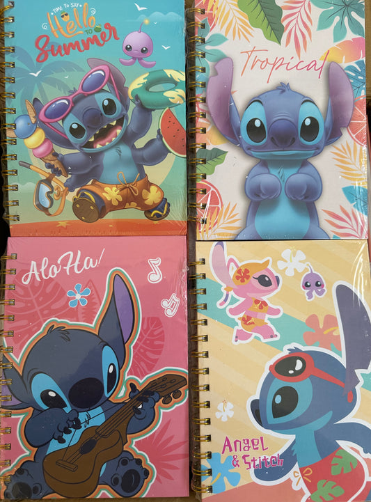 CAJA LIBRETA STITCH PASTA DURA A5 (100pz)