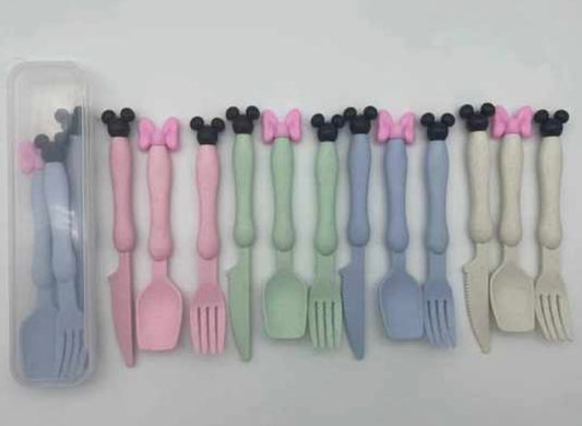 SET CUBIERTOS MICKY