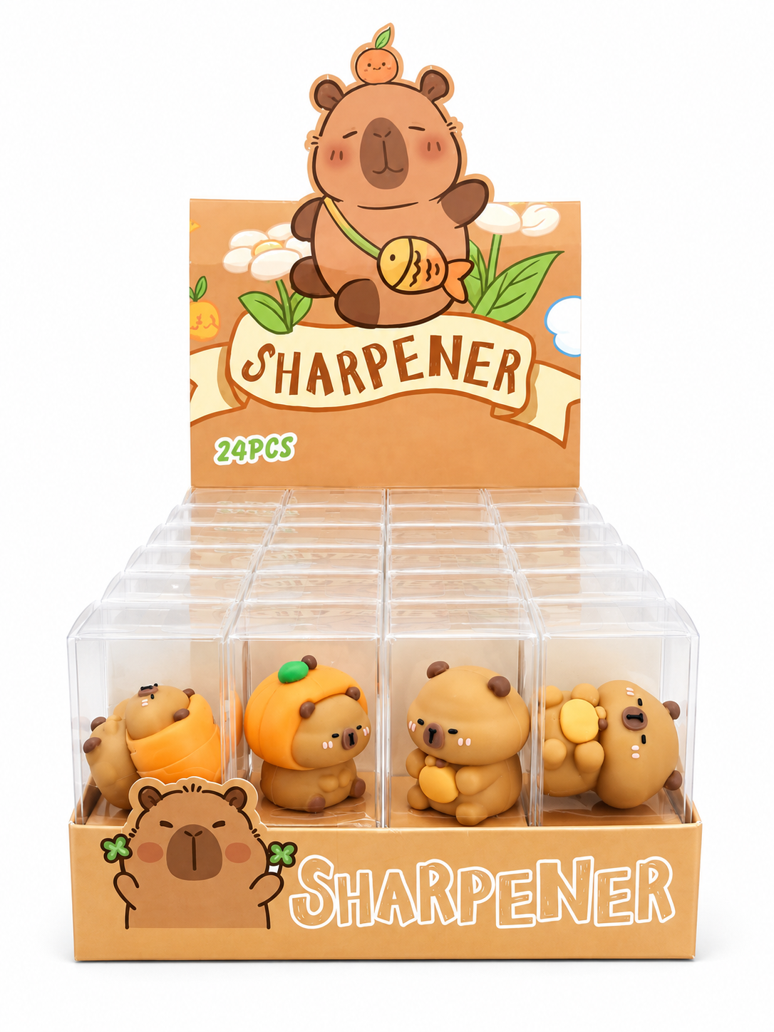 Sacapuntas capibara 3D