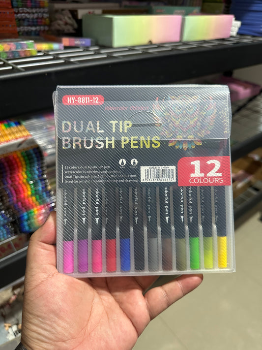 DUAL TIP BRUSH 12 PZ