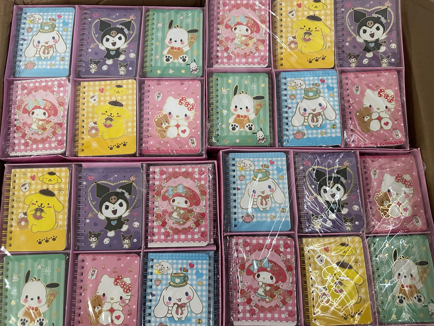 LIBRETA SANRIO A7 (10.5x7.5) 36pz