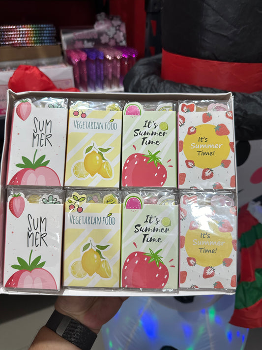 CARTERA POST IT FRUTAS