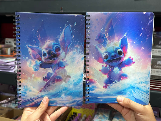 LIBRETA STITCH CON HOLOGRAMA