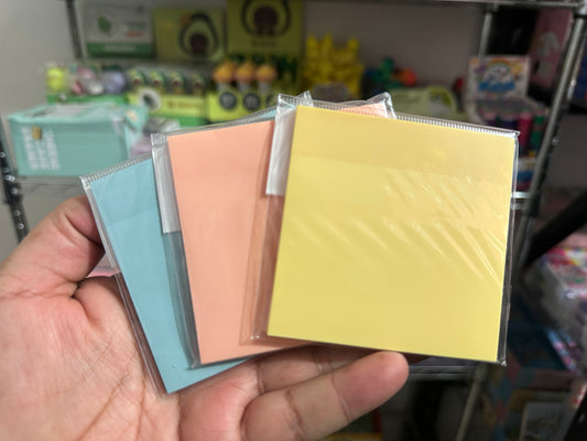 POST IT TRANSPARENTE PASTEL