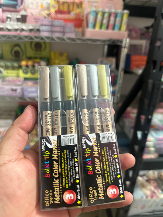 PLUMÓN METÁLICO 3pz
