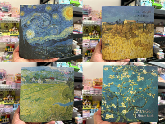 SKETCH BOOK VANGOGH 4pz