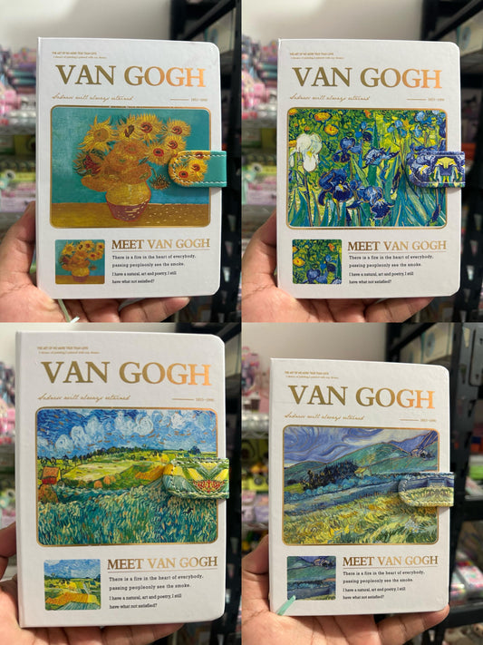 CAJA 12pz LIBRETA VANGOGH IMAN B6/MOD13