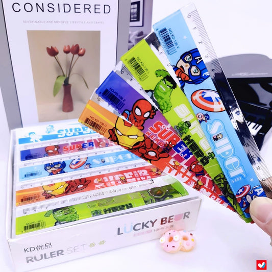 CAJA REGLA AVANGERS 100 pz