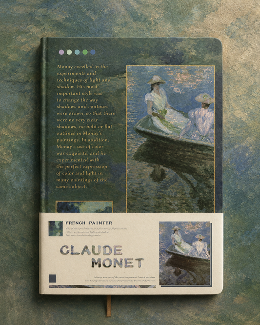 LIBRETA MONET DECORADA