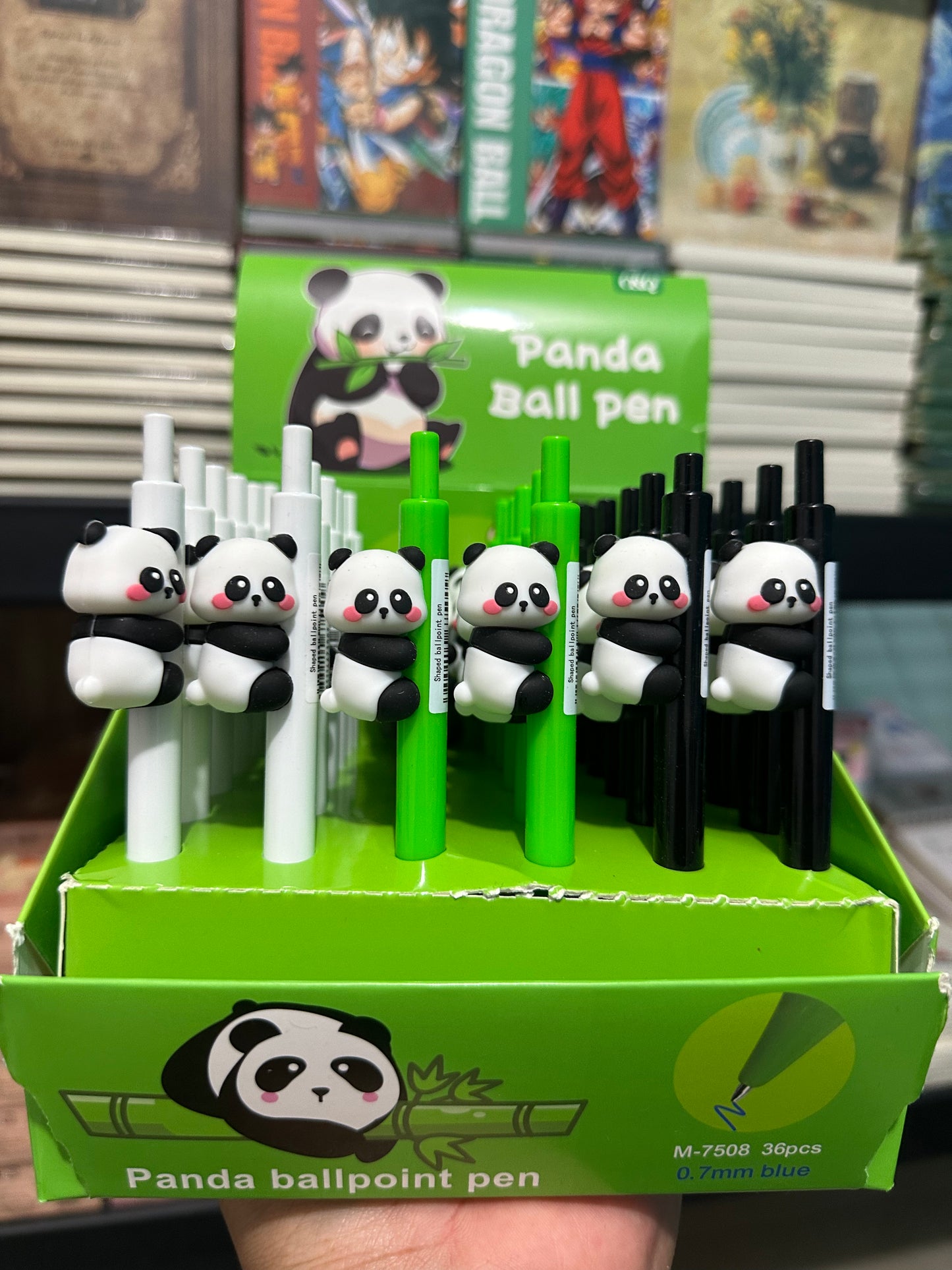 PLUMA RETRÁCTIL PANDA