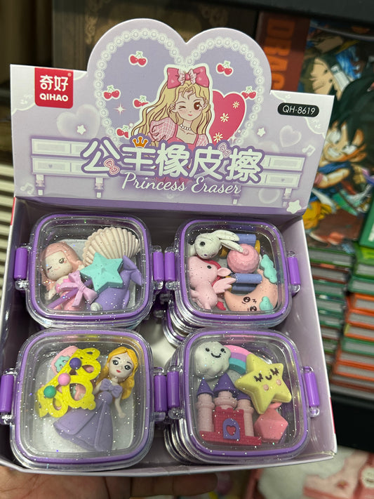 SET GOMAS PRINCESAS
