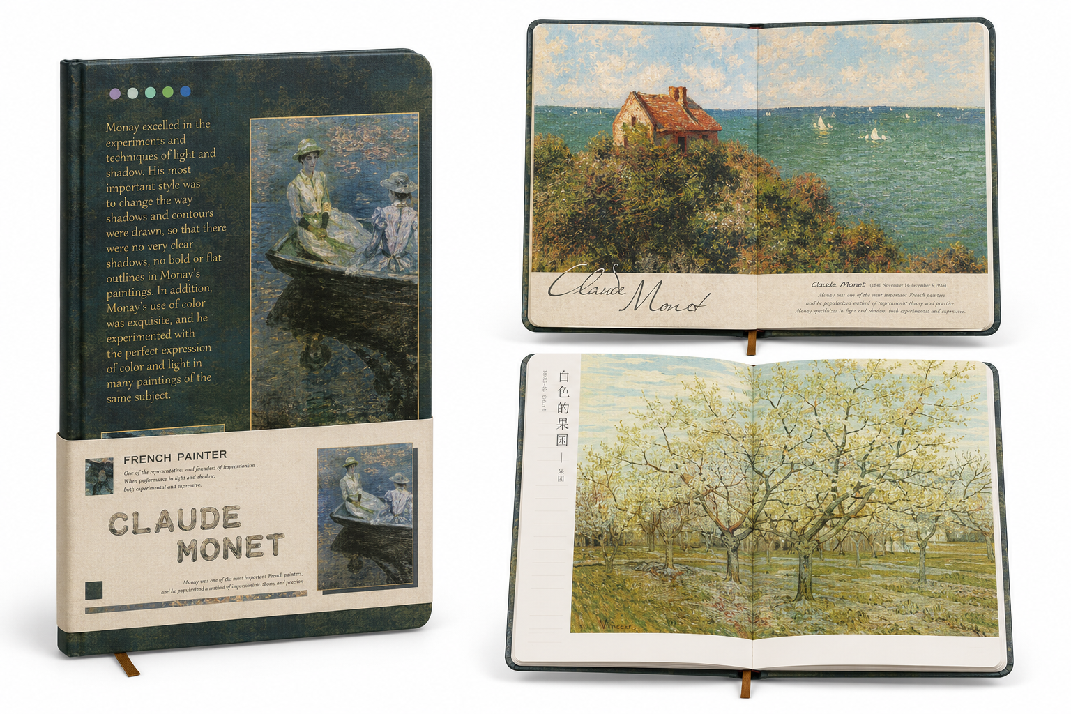 Libreta Premium Monet