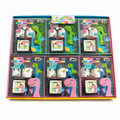 CAJA SELLO DINOSAURIO 18pz