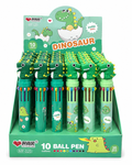 PLUMA DINOSAURIO 10 TINTAS