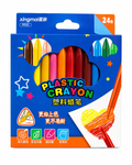 CRAYOLA PLÁSTICA 24 pz