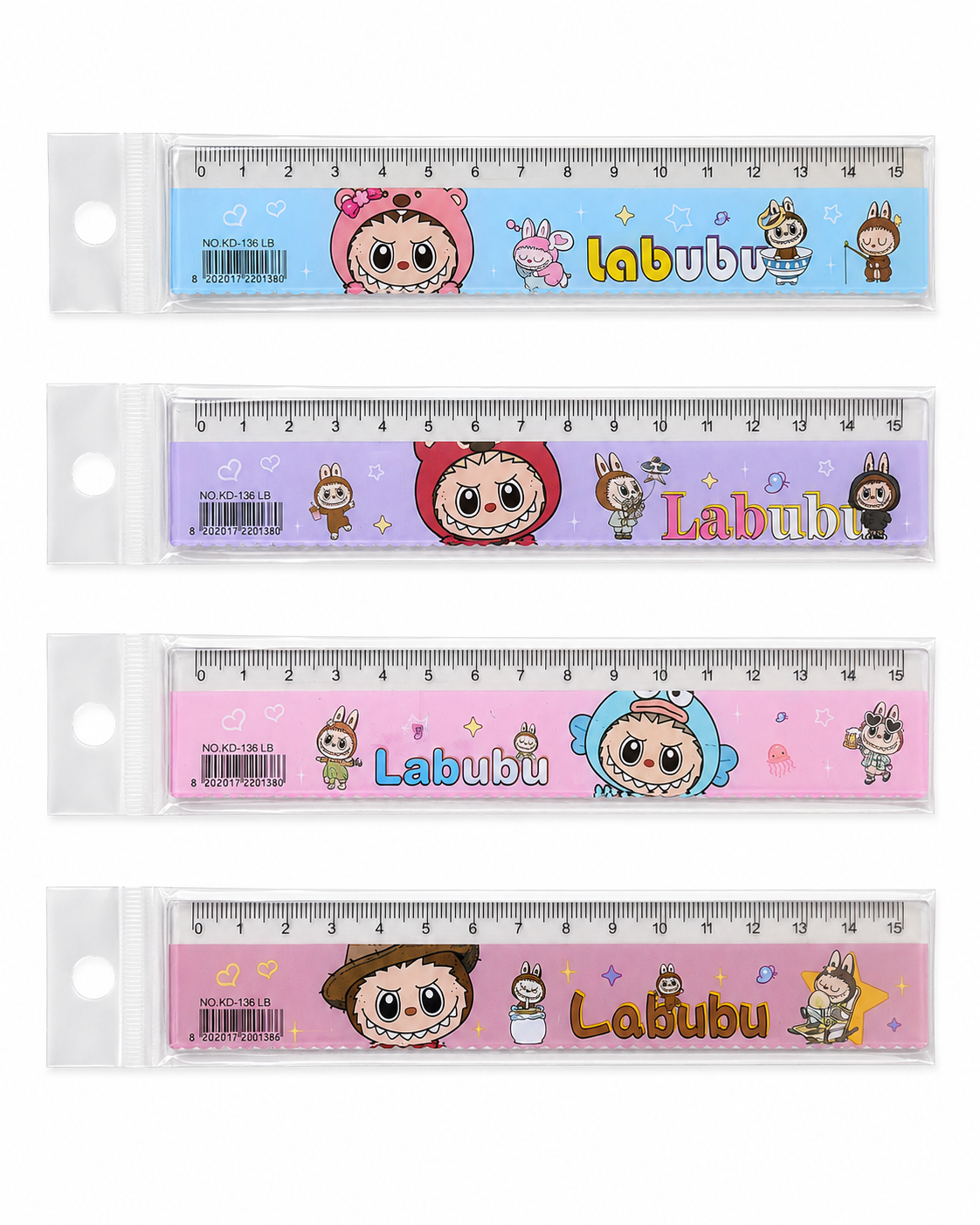 CAJA REGLA LABUBU 100 pz