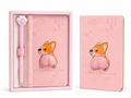 LIBRETA PERRITO CON PLUMA