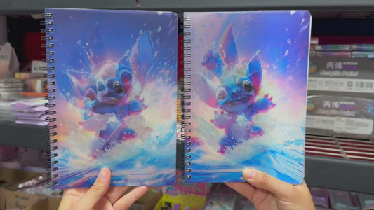 LIBRETA STITCH CON HOLOGRAMA